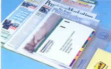 Polythene mailing envelopes