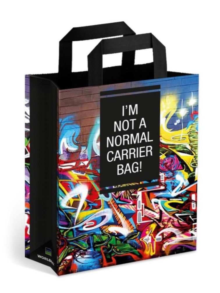i am not a normal paper bag